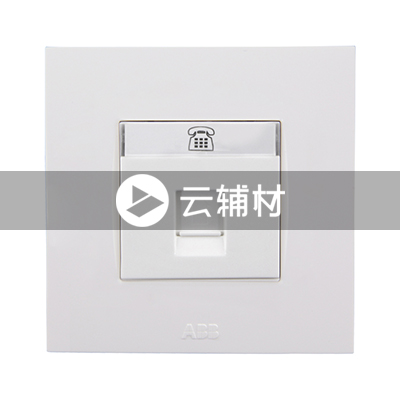 AU32144-WW 一位四芯电话插座RJ11