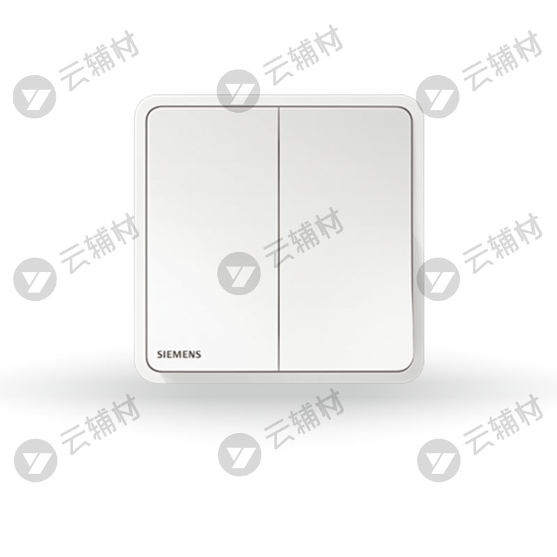 西门子睿绎辰曦白16AX二位中途开关